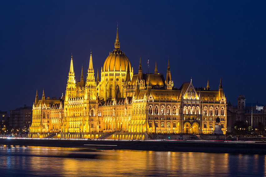 10 Top Cities in Europe to Visit for a City Break The Hungarian Parliament at night - Part of Cities to visit in Europe