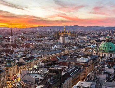 Vienna skyline