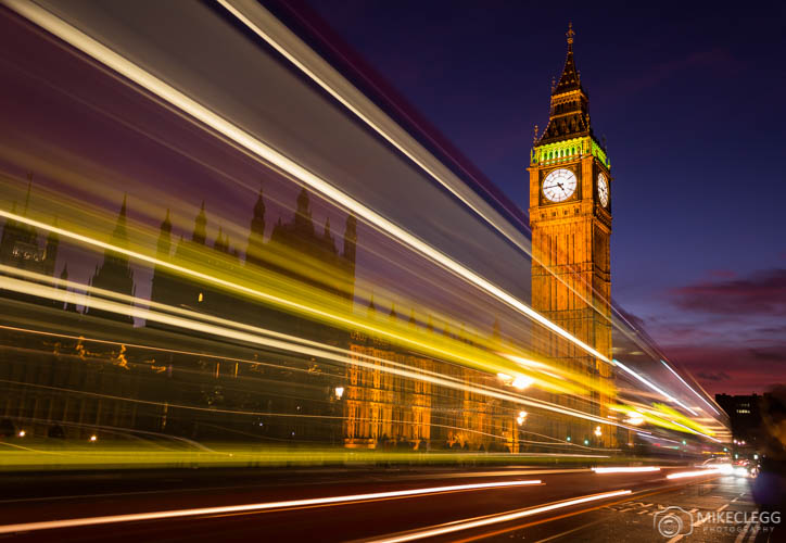 Westminster long exposure