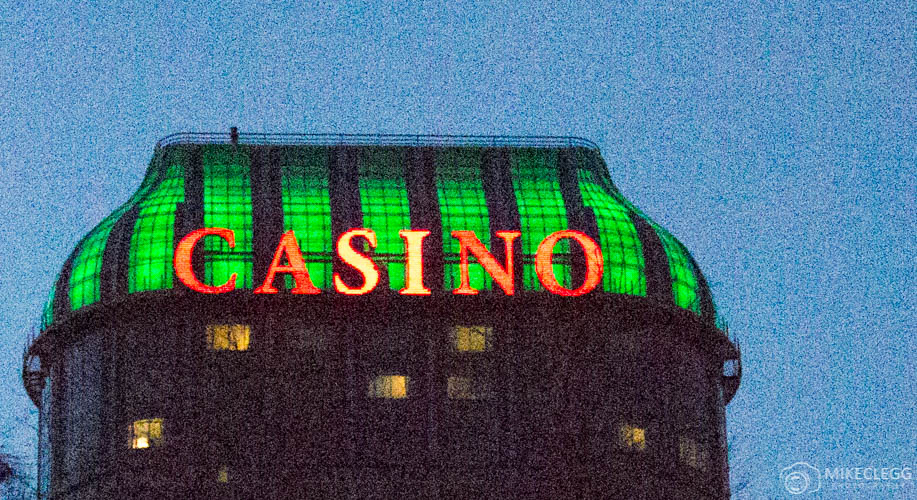 Example of noise in an image