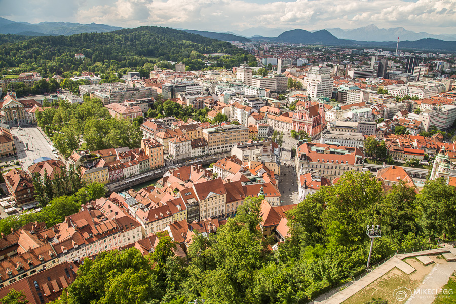 Views from Ljubljana Castle
