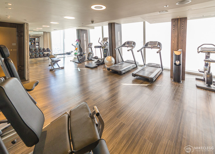 Gym at the Shangri-La At The Shard