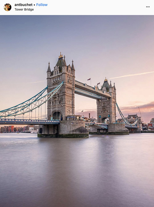 London Instagram photographers - @antbuchet