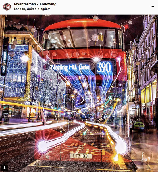 London Instagram photographers - @levanterman