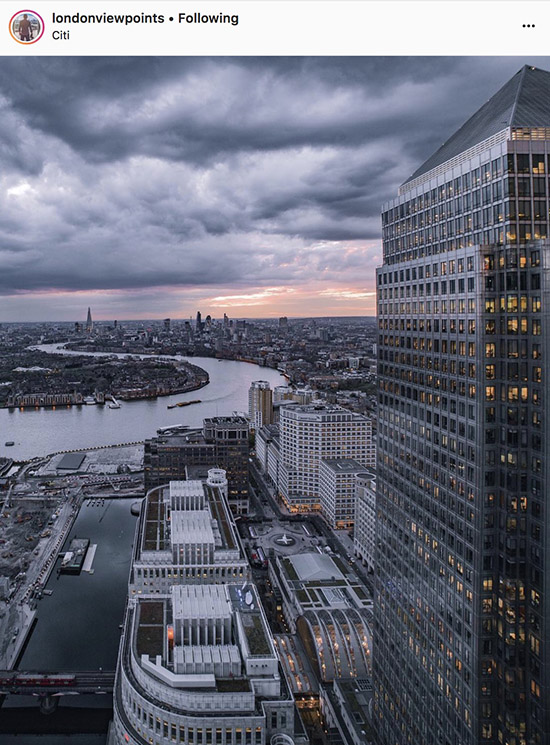 London Instagram photographers - @londonviewpoints