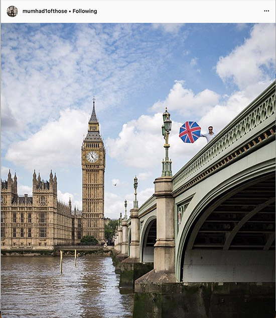 London Instagram photographers - @mumhad1ofthose