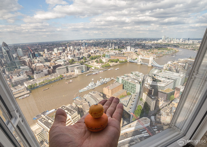 Macaroons at Luxury hotel