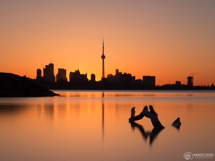 Toronto Skyline at Sunrise