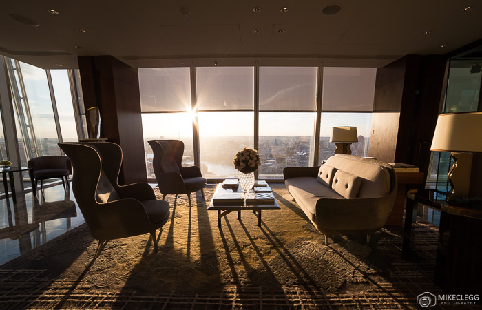 Upper lobby, Shangri-La At The Shard