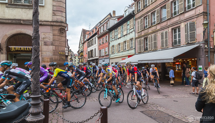 Cyclists at Tour Alsace 2016