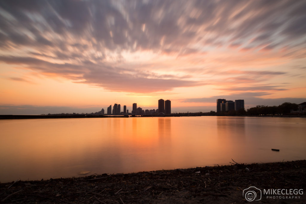 Photography Tips for Taking Pictures with an ND Filter Wispy Clouds in Toronto