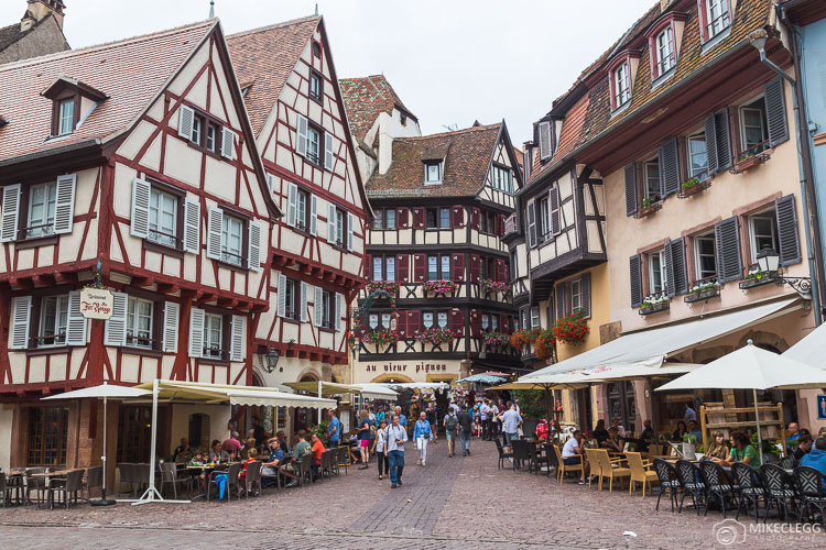 Restaurant scene, Colmar