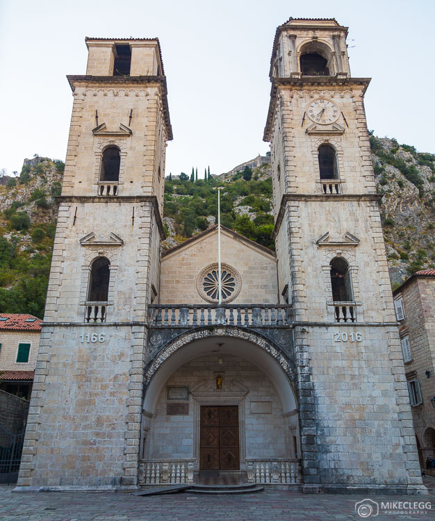 Cathedral in Old Town Kotor