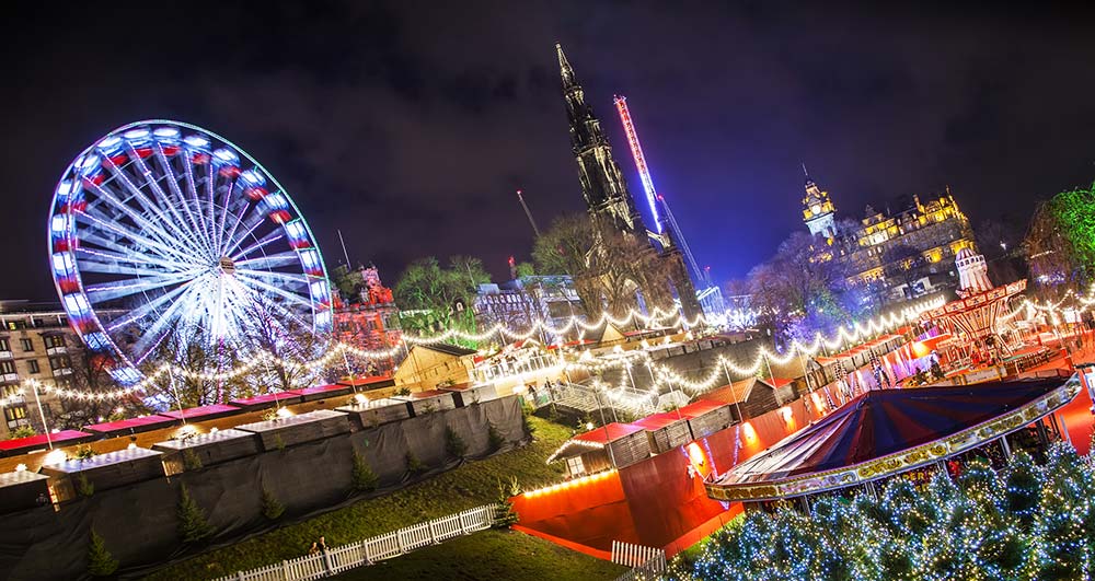 Edinburgh Christmas market