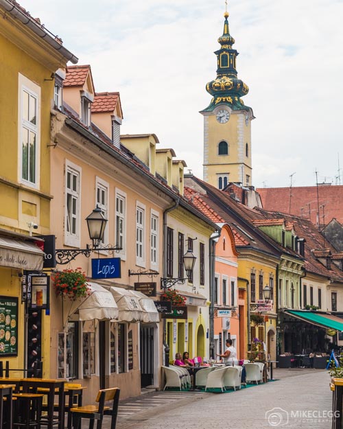 Tkalčićeva ulica in Zagreb