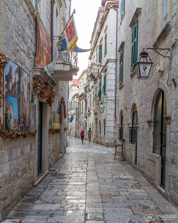 Streets of Dubrovnik Old Town