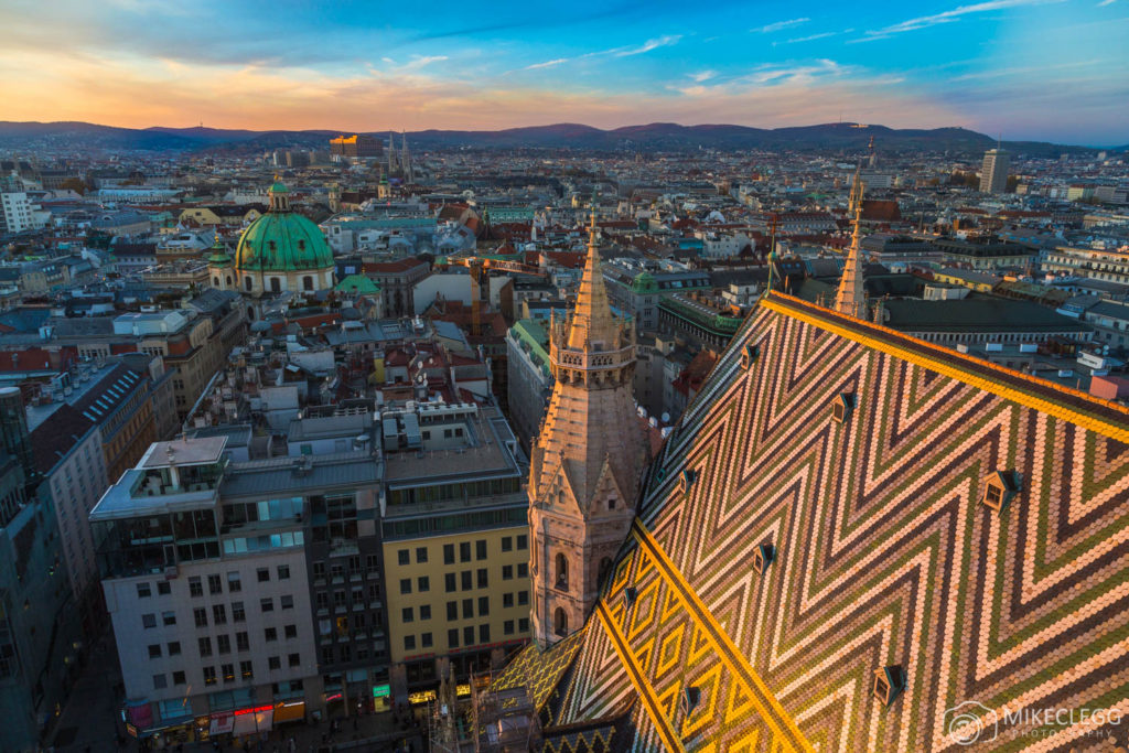 The Best Rooftop Patios and Viewpoints in Vienna Vienna Skyline from Stephansdom