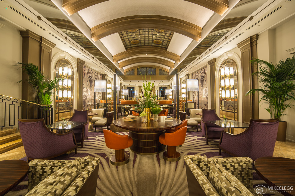 Luxury in London: The Sheraton Grand London Park Lane Sheraton Grand London Park Lane Hotel - Palm Court