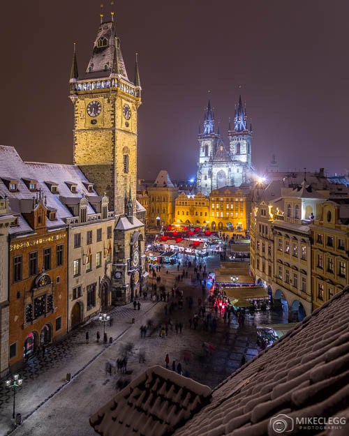 View from Hotel U Prince rooftop patio