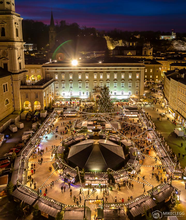 High views of Christmas Markets - Faster Exposure