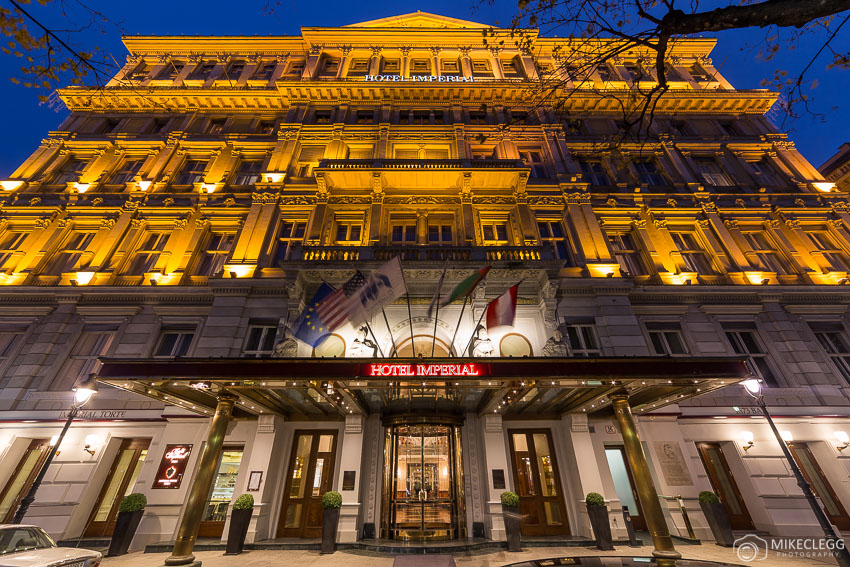 Luxury in Vienna: Hotel Imperial Vienna, A Luxury Collection Hotel The Exterior of the Hotel Imperial Vienna