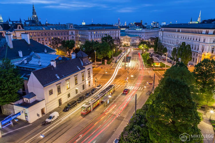 View from 25 Hours Hotel Vienna