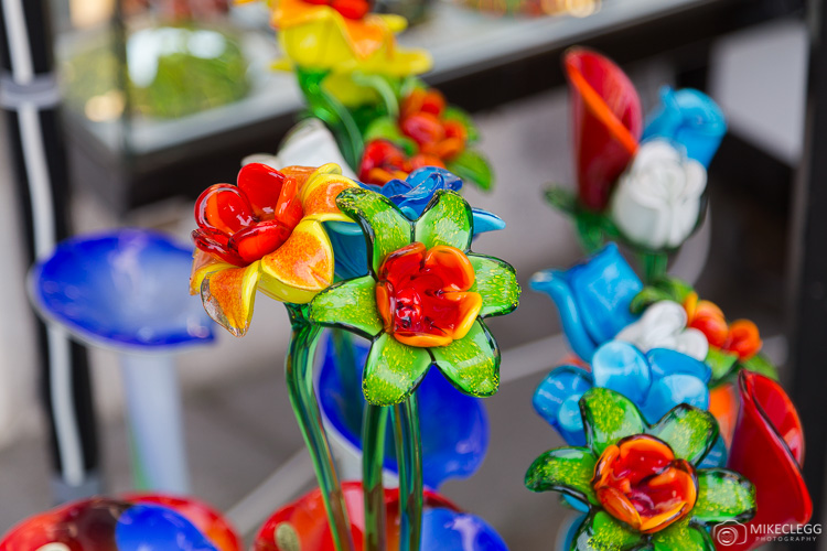 Glass art in Murano