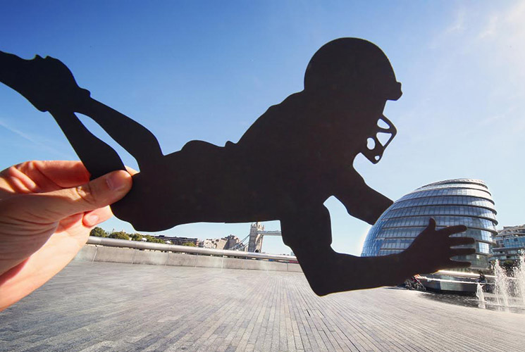 London City Hall NFL by @paperboyo Rich McCor
