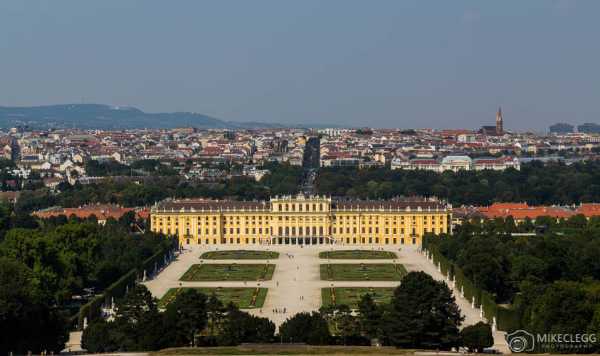 View from Schönbrunn Palace