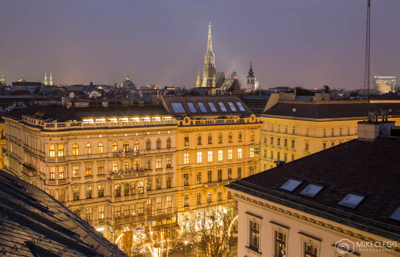 View of Vienna from the Ritz Carlton