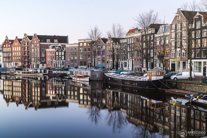 Architecture and reflections in Amsterdam