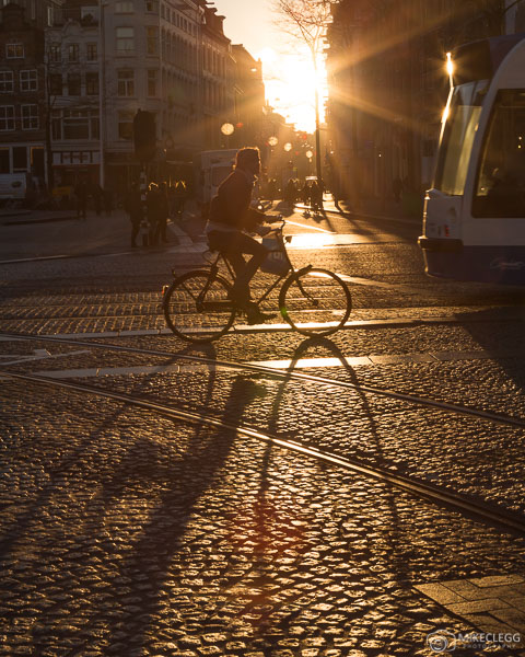 Cycling in Amsterdam