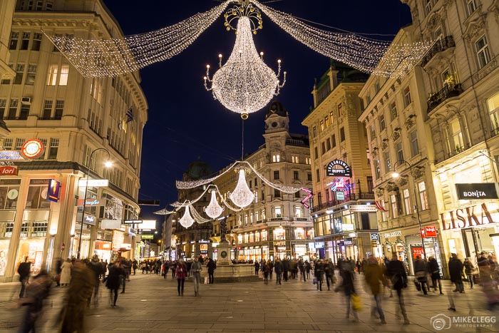 Graben in Vienna at Christmas