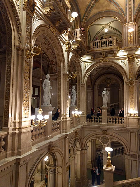 Staatsoper interior, Vienna