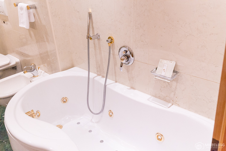 Whirlpool Bath in Bathroom