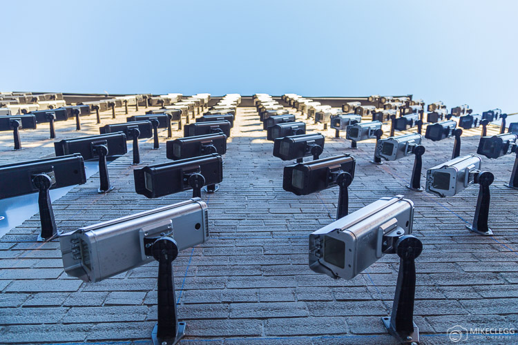 Camera Wall along Scollard Street, Toronto
