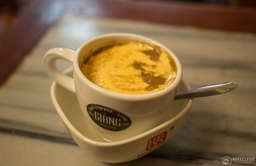 Eggs Coffee in Hanoi