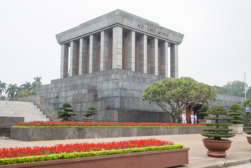 Ho Chi Minh Mausoleum during the day
