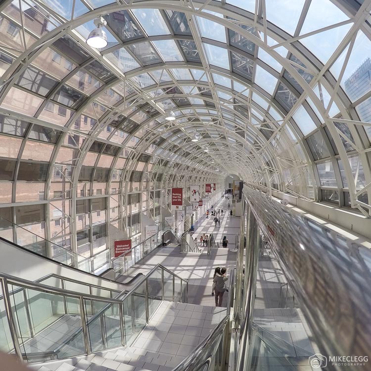 Skywalk at Union Station in Toronto