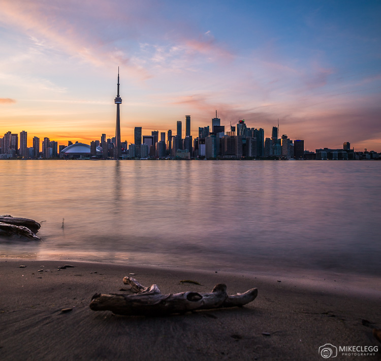 Toronto Skyline from the Islands