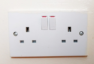 UK plug socket