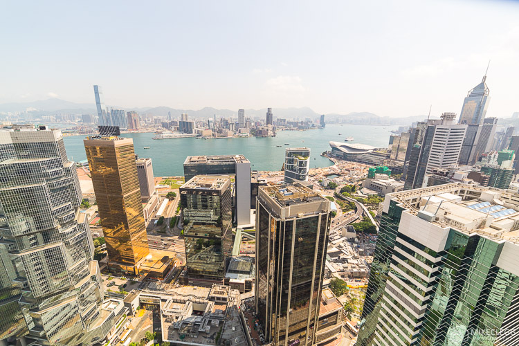 View of Hong Kong Harbour from Island Shangri-La