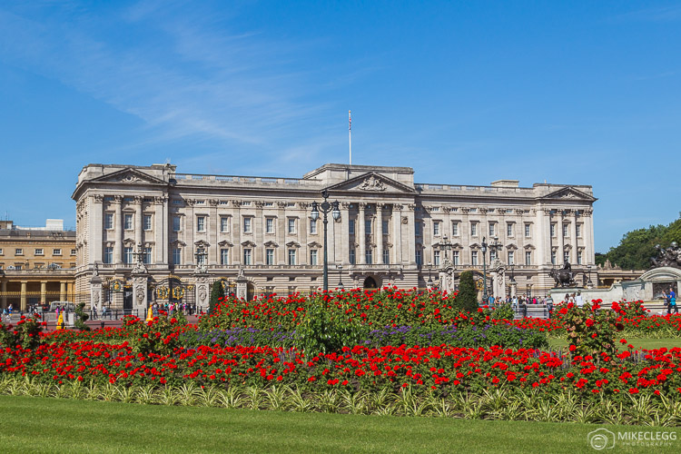 Buckingham Palace and Flowers