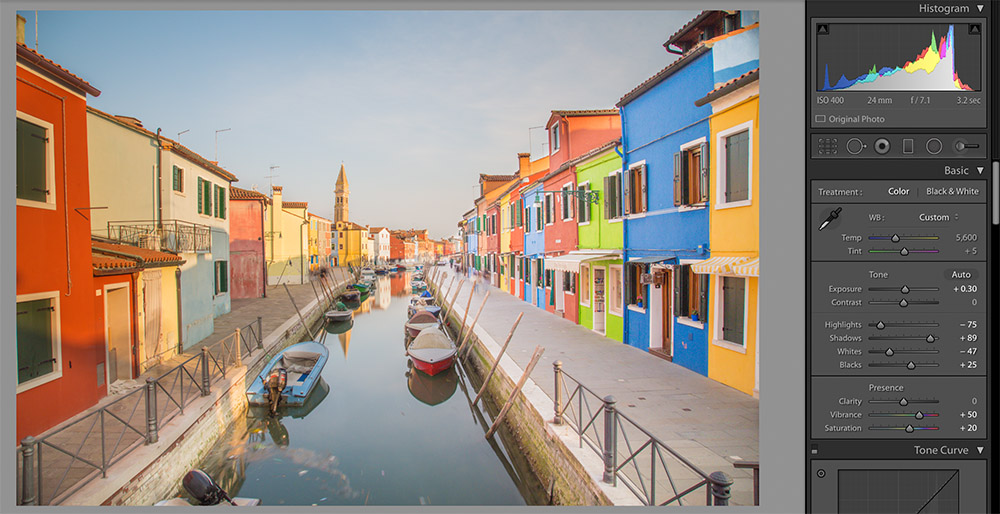 Burano Editing Example - Second Step