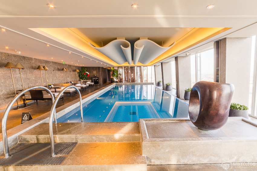 Pool at the Shangri-La At the Shard