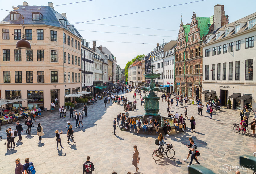 View from Café Norden at Hays House, Copenhagen