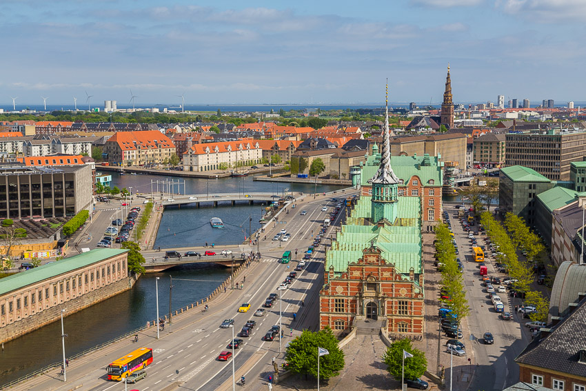 View from The Tower (Taarnet) in Copenhagen