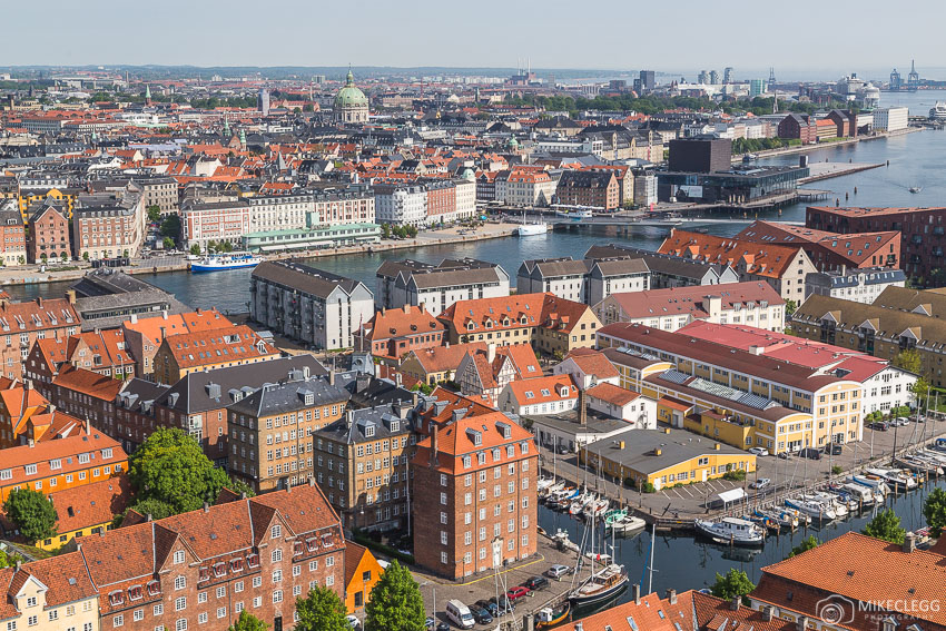 Views of Copenhagen from Church of our Saviour