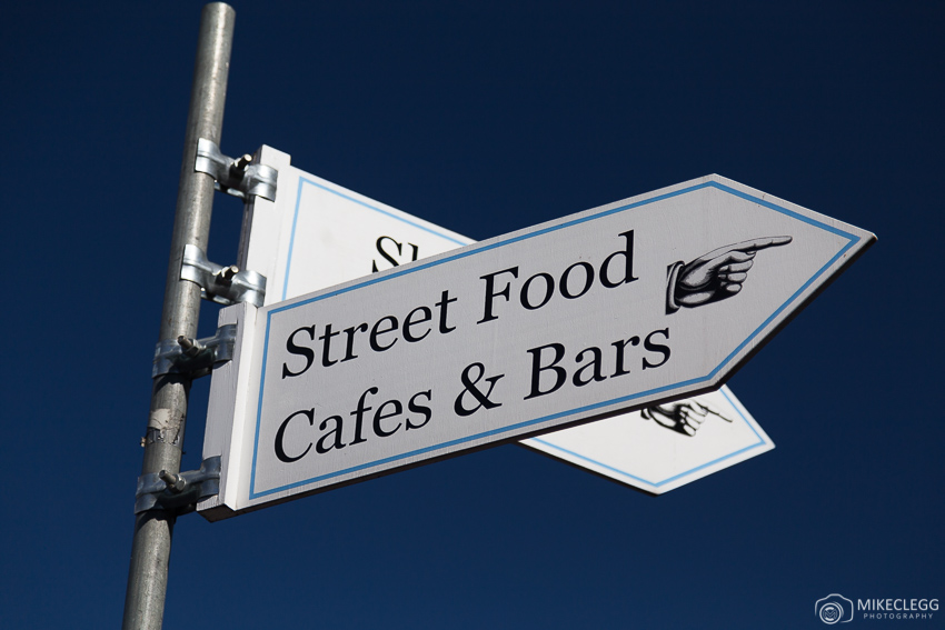 Sign for Street Food