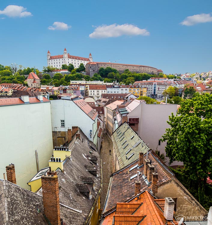 View from Michael's Gate, Bratislava